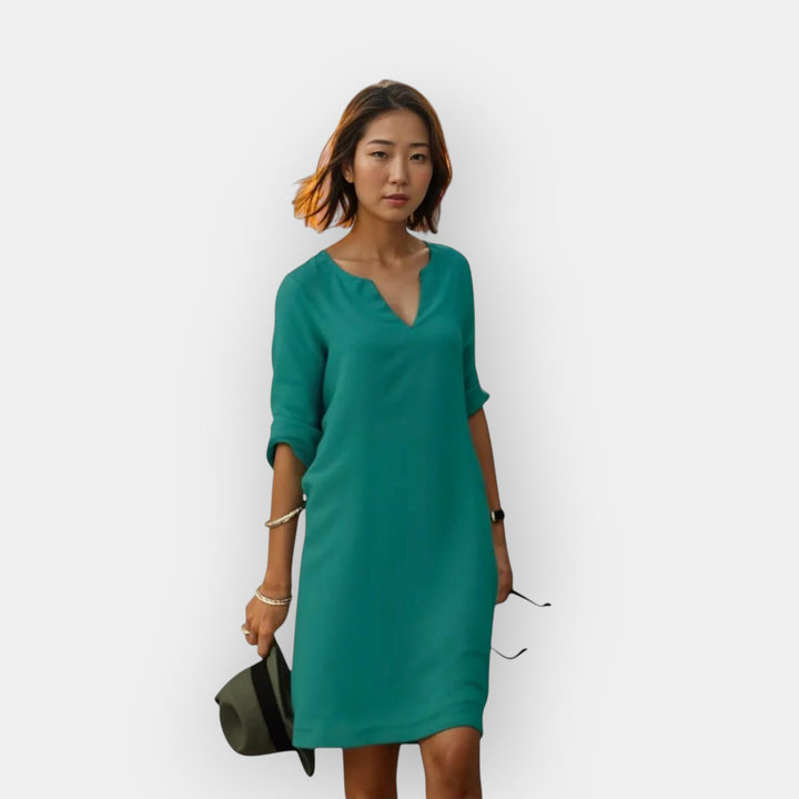 Bright summer dress