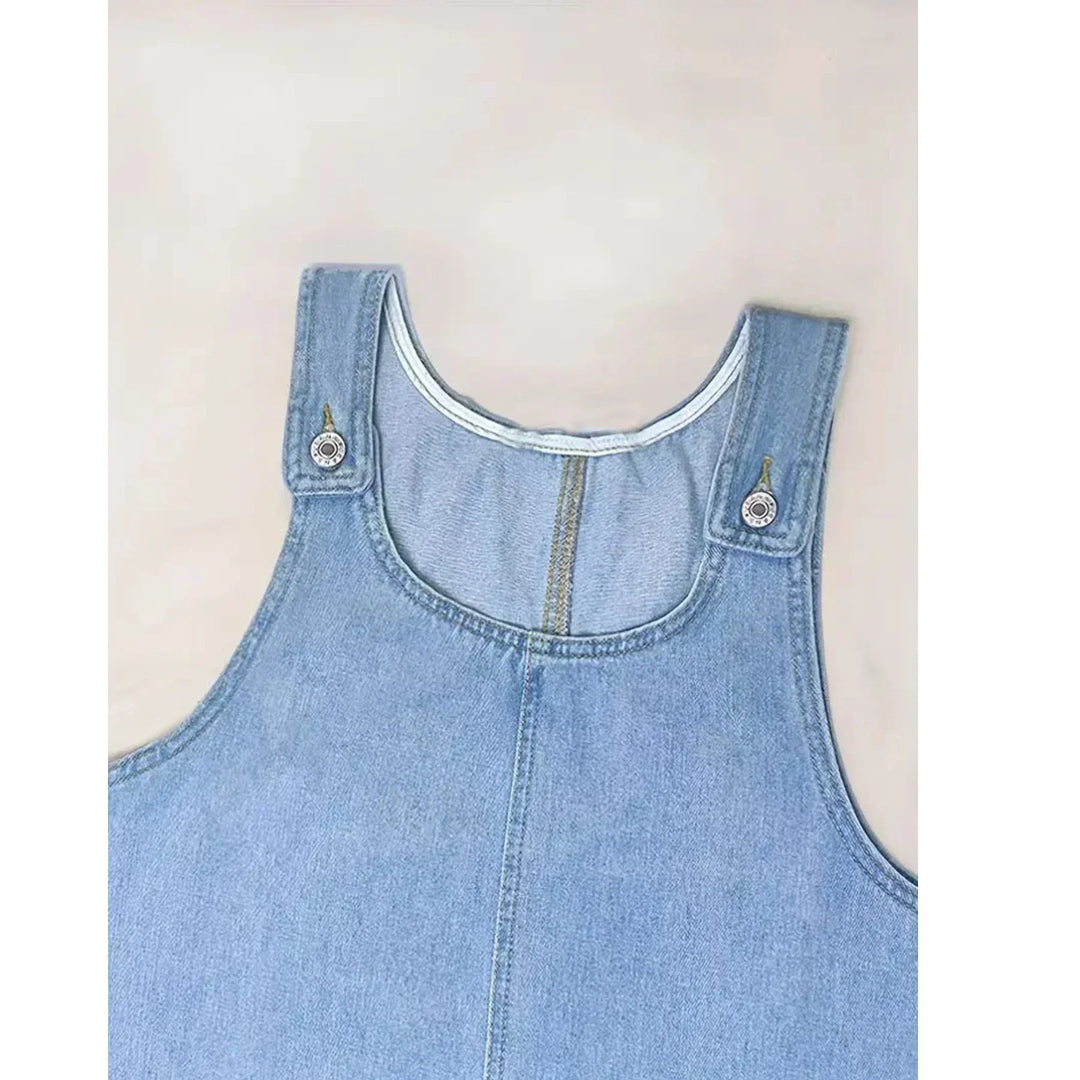 Walentyna - Loose Denim Dress