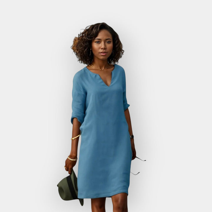 Bright summer dress