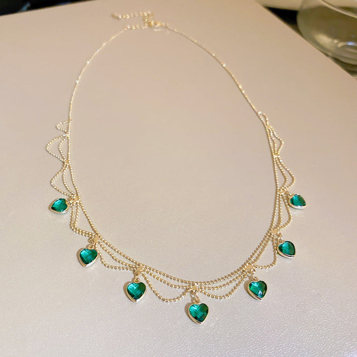 Heart-shaped necklace