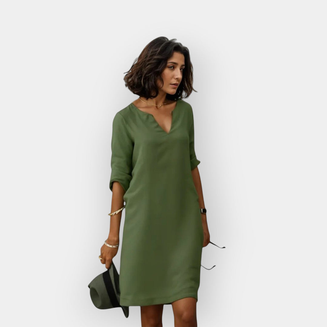 Bright summer dress
