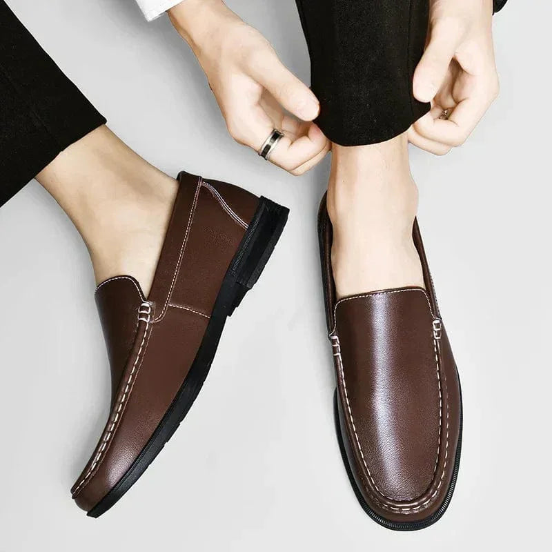 Victor Leather Loafers