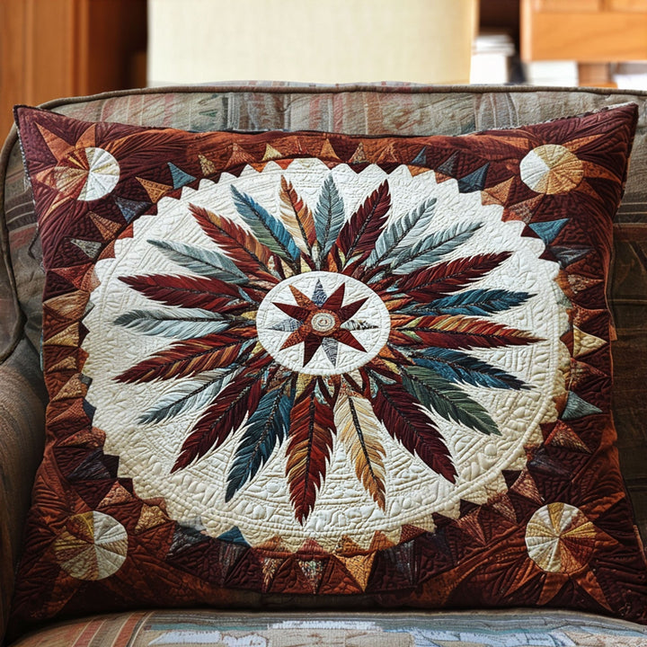 Sacred Design Quilted Bedding Pillow Case