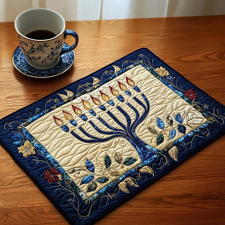Sacred Glow Quilted Placemat