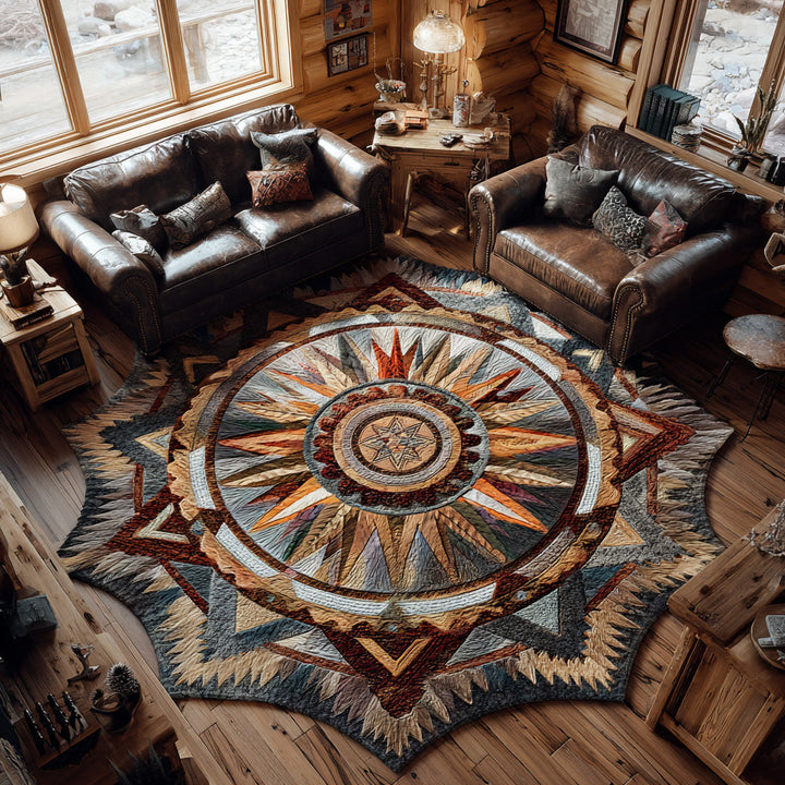 Sacred Sedona Custom Shape Area Rug