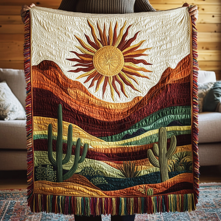 Saguaro Magic Woven Sofa Blanket