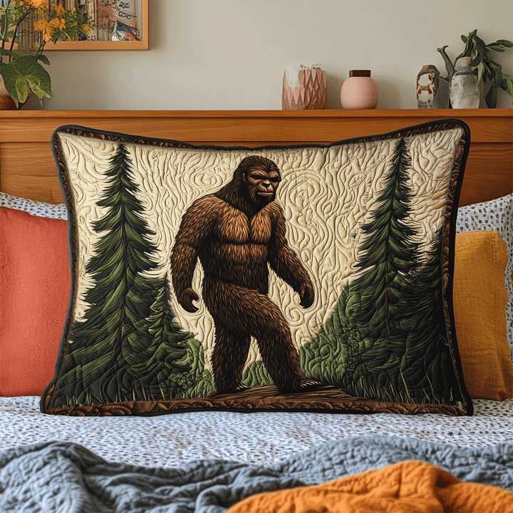 Sasquatch Grove Quilted Bedding Pillow Case
