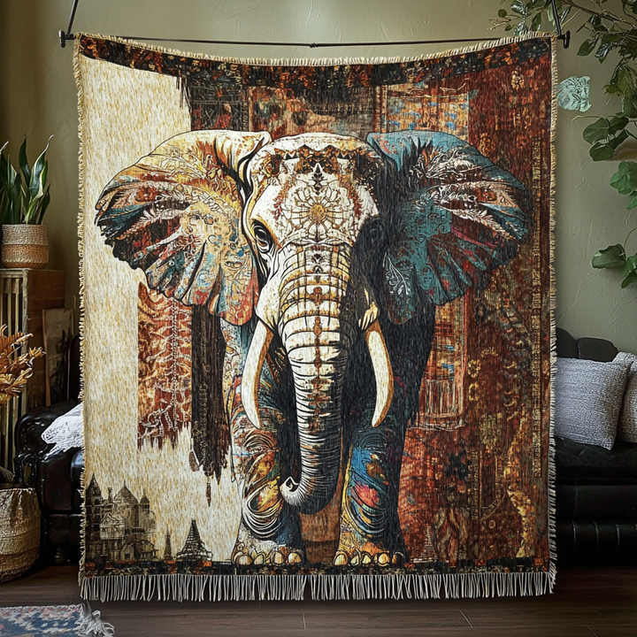 Savanna Guardian Woven Sofa Blanket