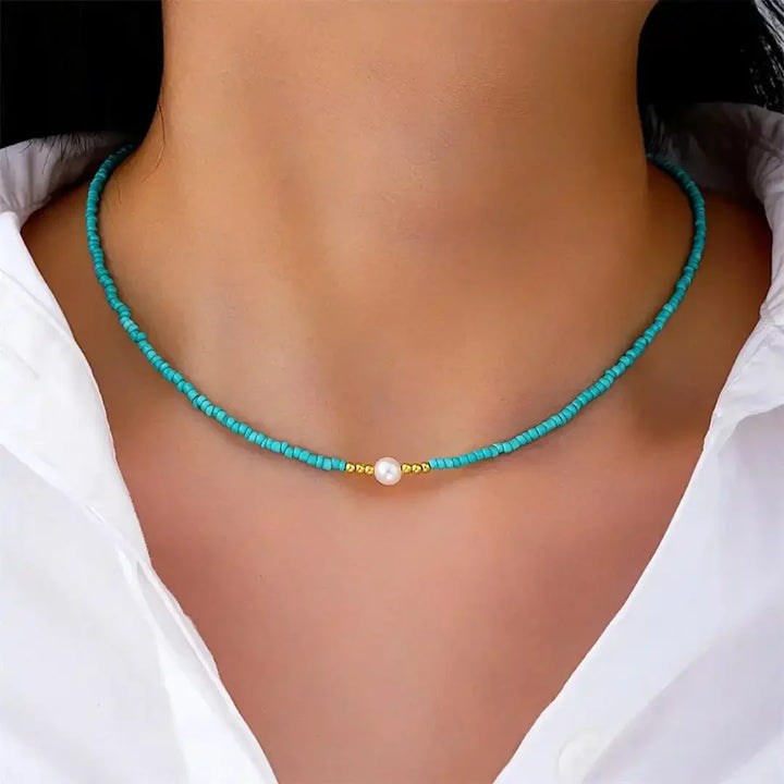 Amélie Turquoise Necklace