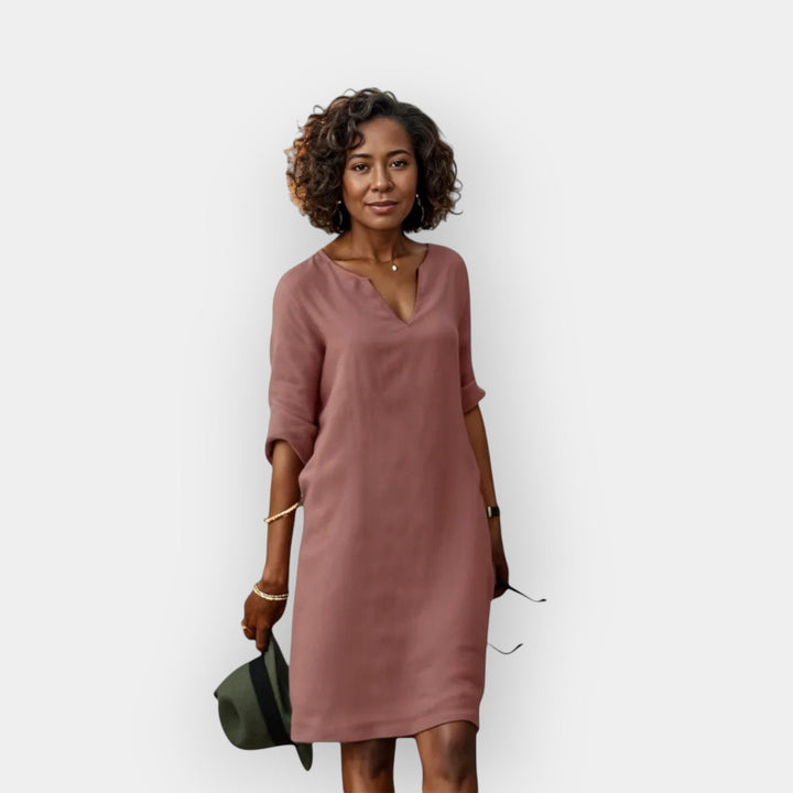 Bright summer dress