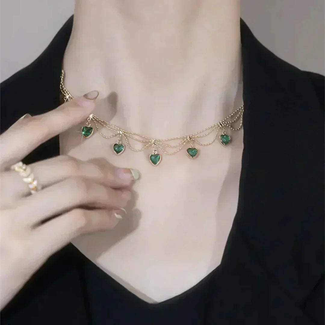 Heart-shaped necklace