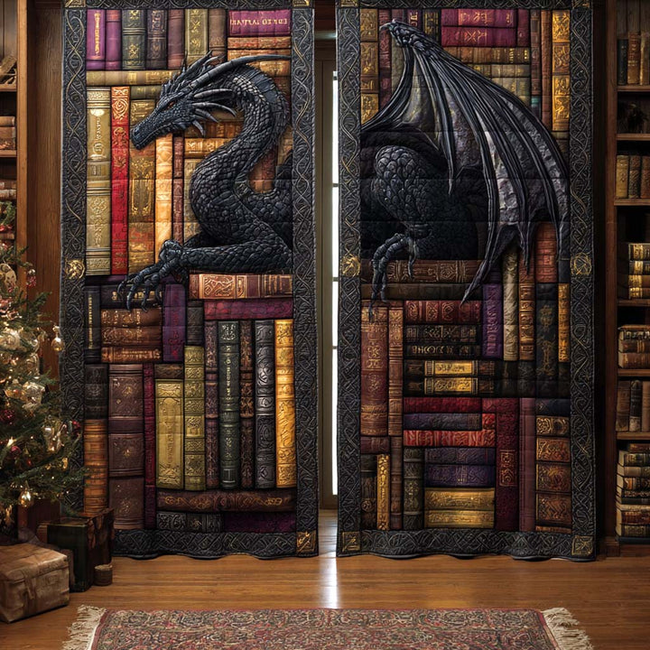 Shadowfire Twins Quilted Curtains