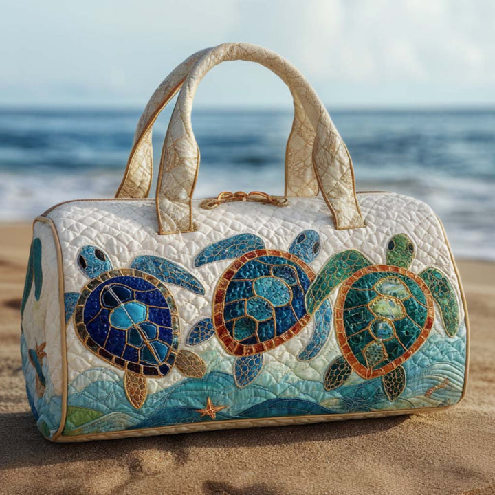 Shore Friends Quilted Duffle Bag