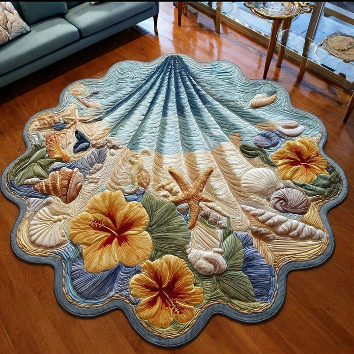 Shoreline Guardian Custom Shape Area Rug