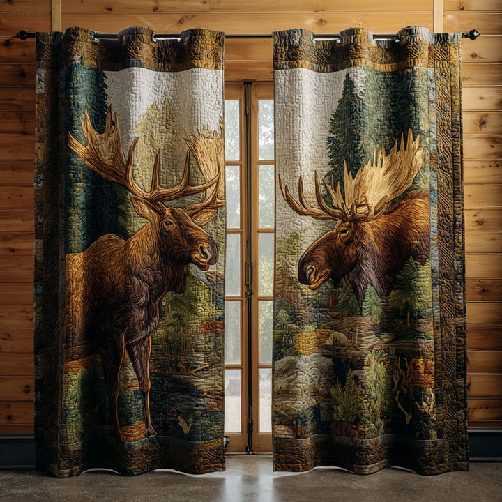 Silent Ridge Quilted Curtains