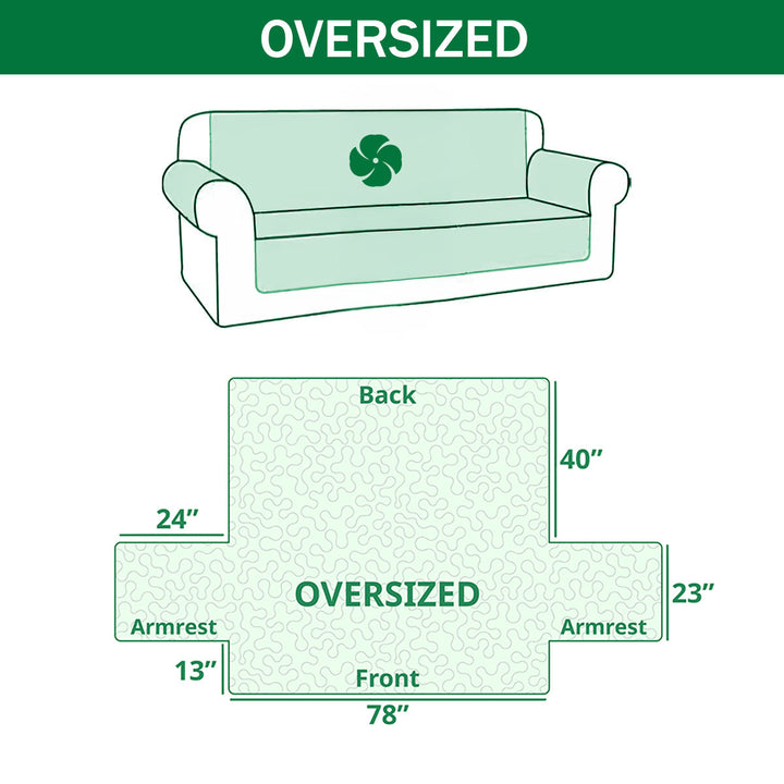 Rustic Bond Quilted Sofa Cover
