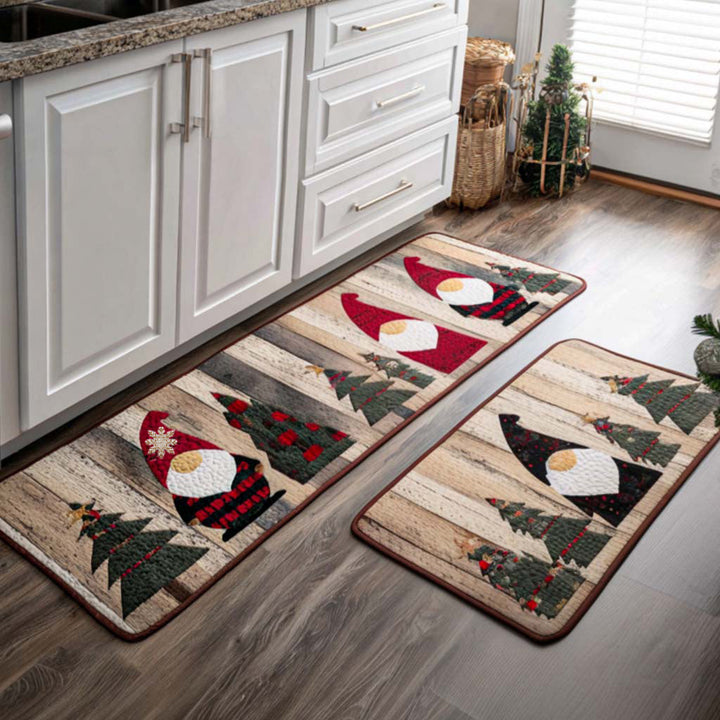 Sparkling Snow Kitchen Area Rug