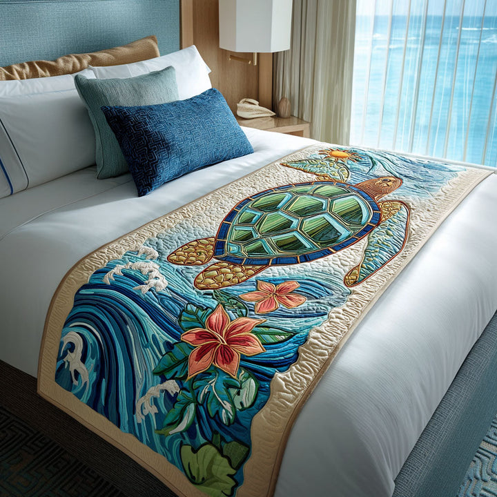 Spirit Wanderer Quilted Bed Runner