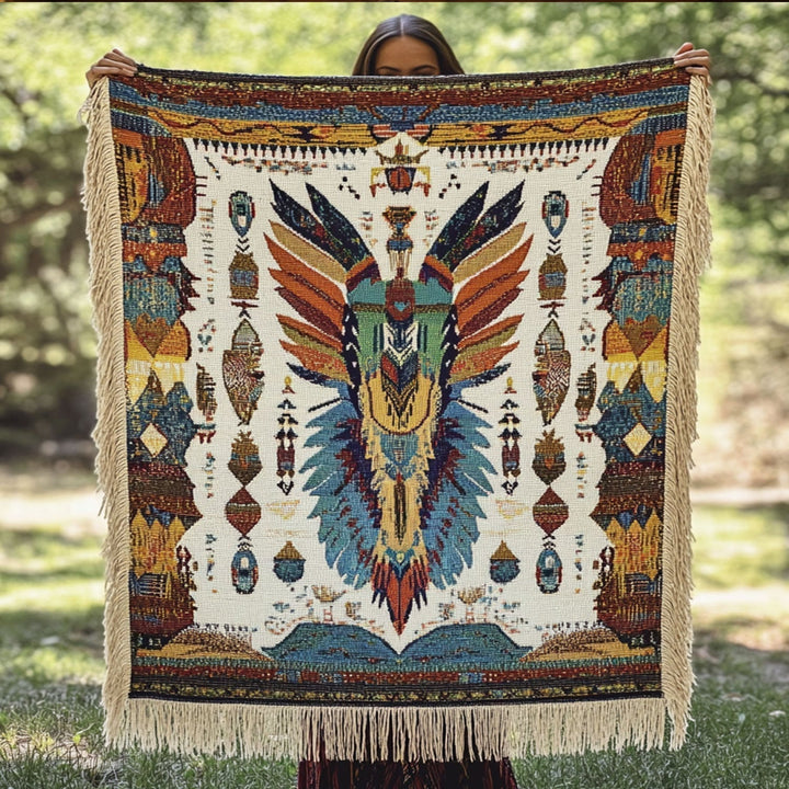 Spirit of the Earth Woven Sofa Blanket