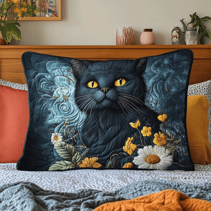 Spring Whisker Quilted Bedding Pillow Case