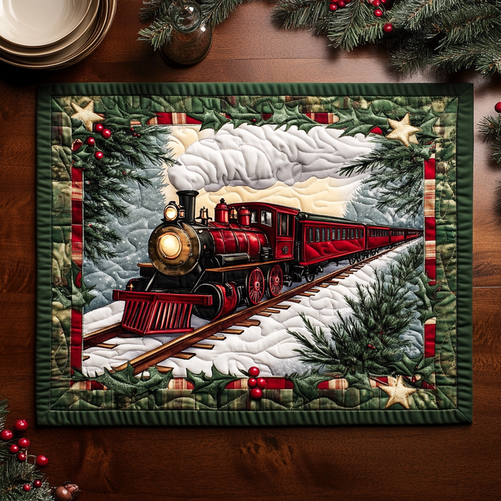 Starlight Rails Quilted Place Mat