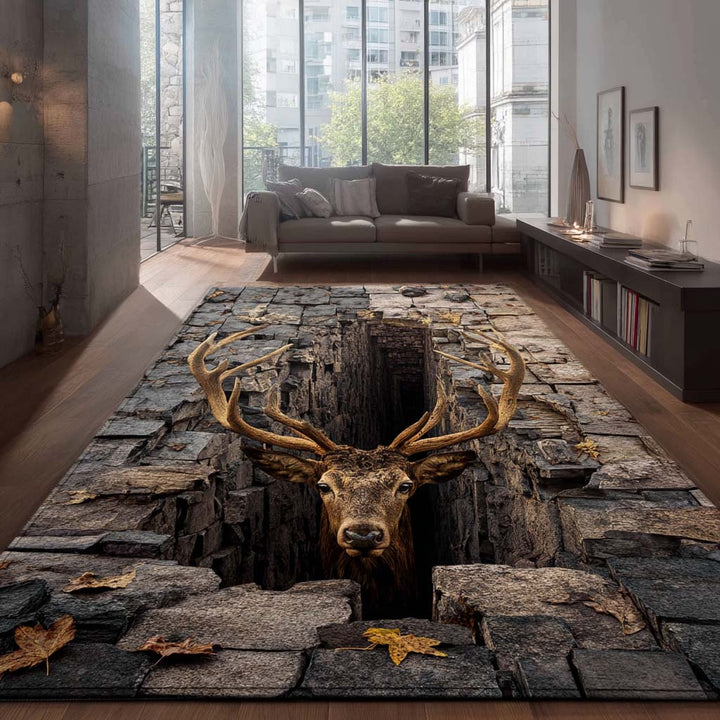 Deer Area Rug
