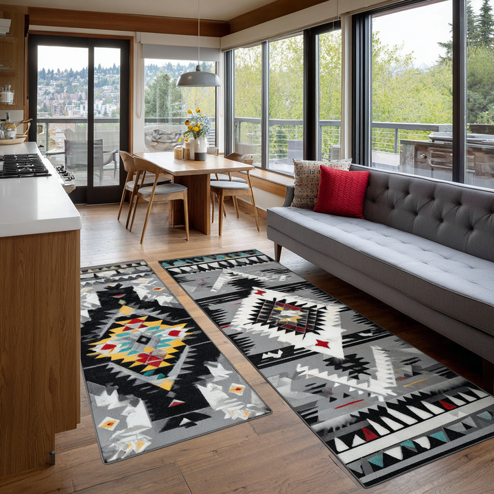 Sunlit Echo Kitchen Area Rug
