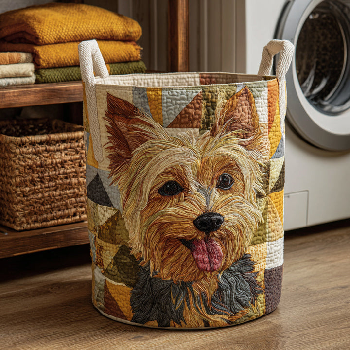 Sweet Yorkshire Quilted Laundry Basket