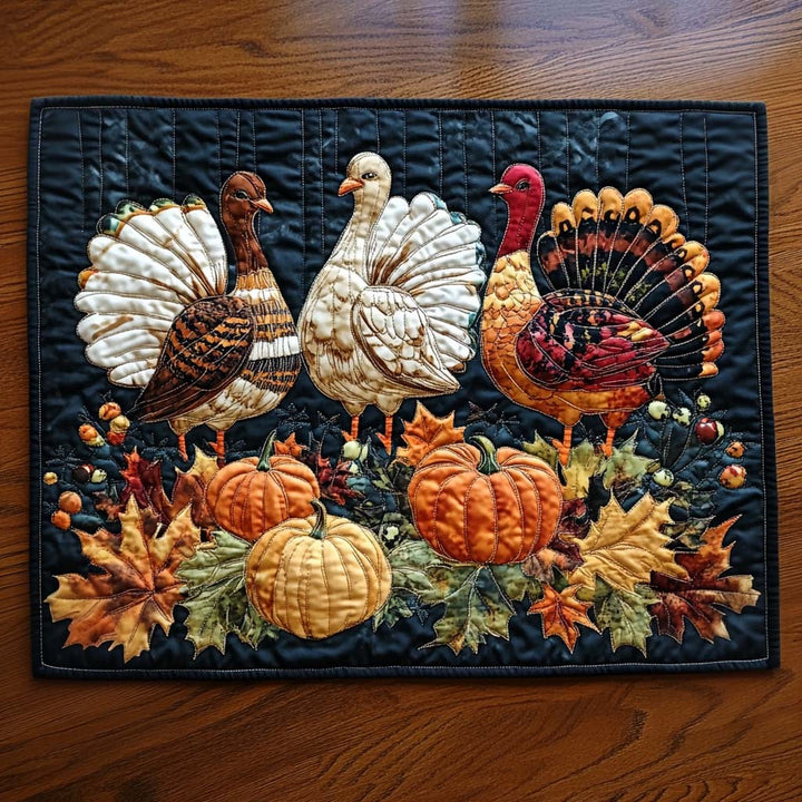 Thanksgiving Charm Quilted Placemat