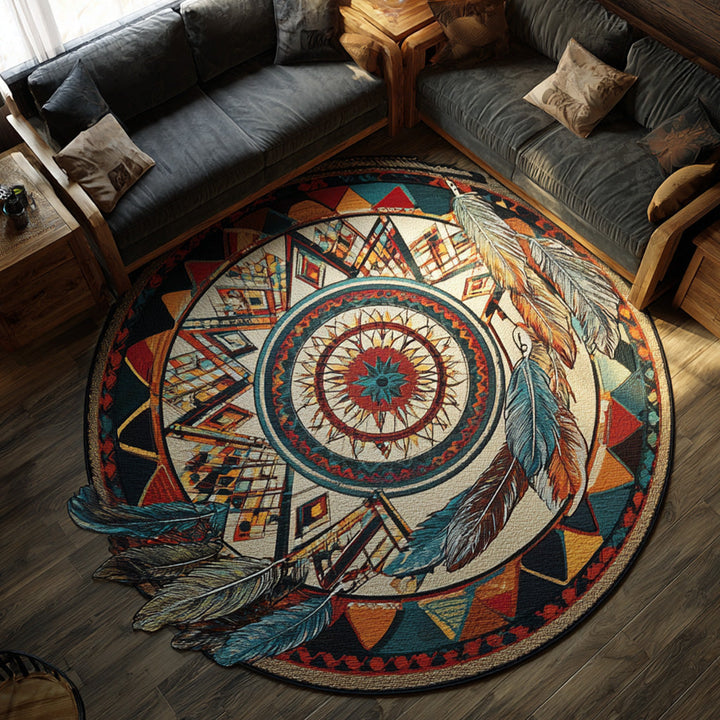 The Heritage Solstice Custom Shape Area Rug