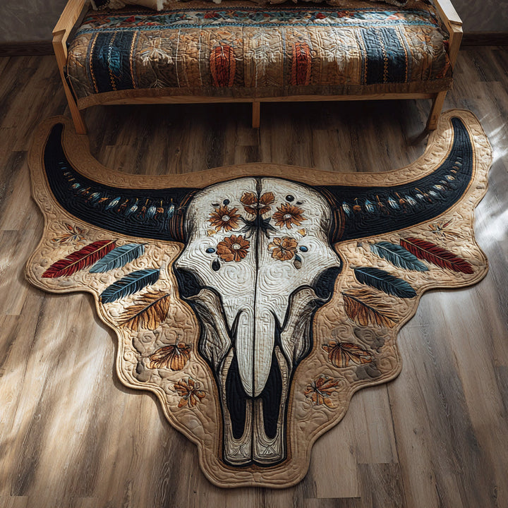The Prairie Bloom Custom Shape Area Rug