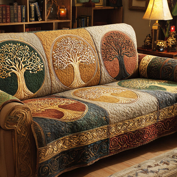 Timeless Eden Quilted Sofa Cover