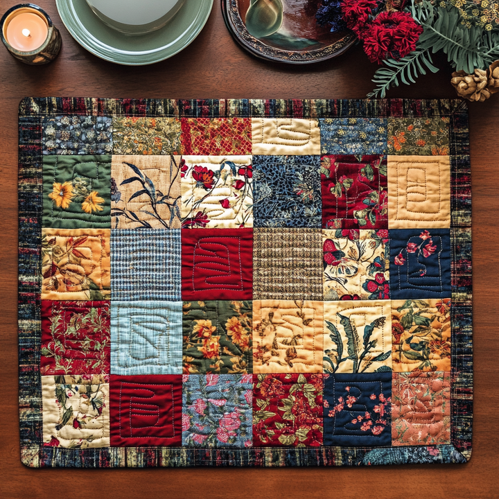Timeless Grace Quilted Place Mat