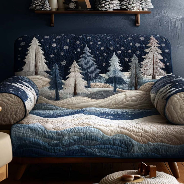 Tiny Miracle Quilted Sofa Cover