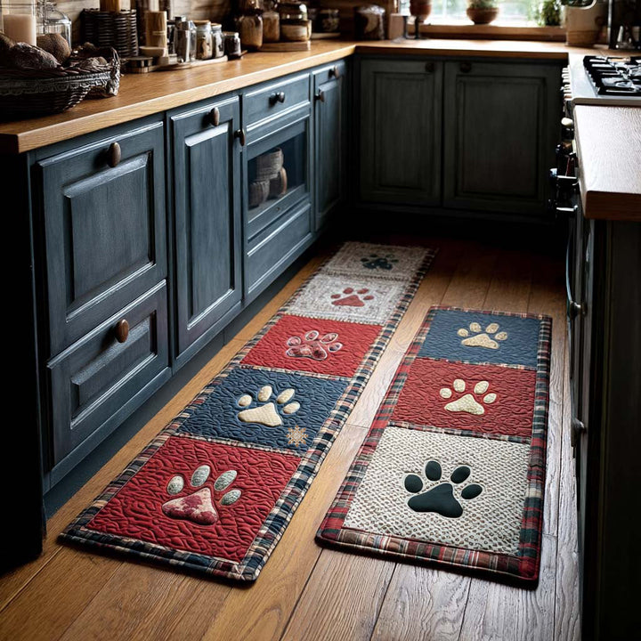 Tiny Paw Kitchen Area Rug