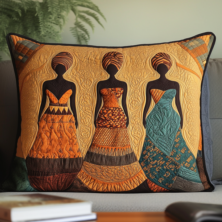 Tribal Radiance Quilted Bedding Pillow Case