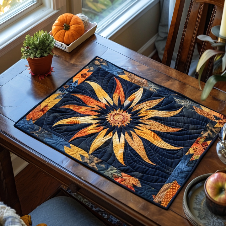 Tribal Sun Quilted Place Mat