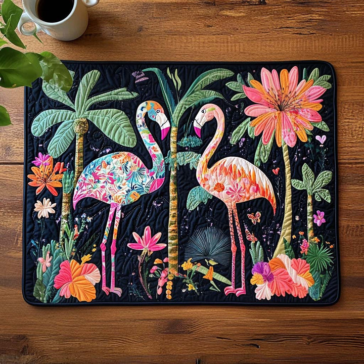 Tropical Duo Quilted Placemat