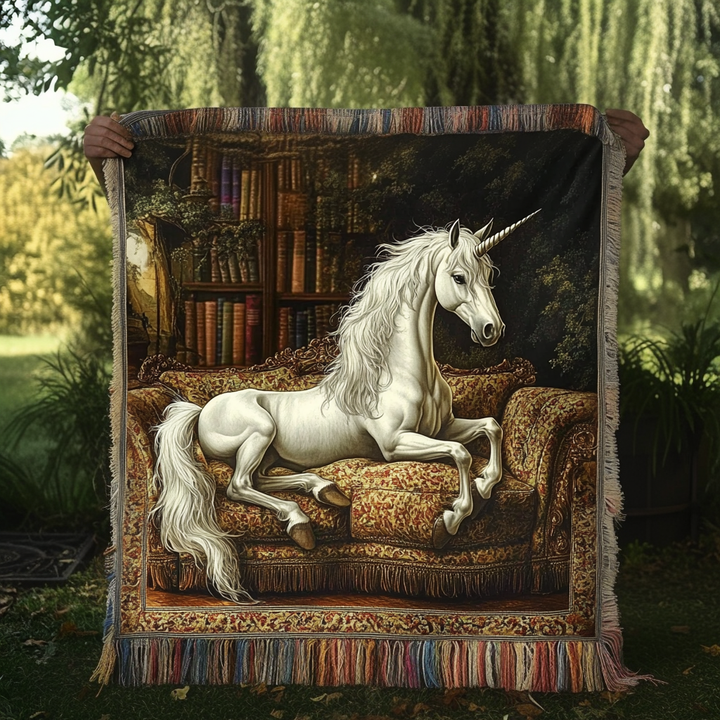 Twilight Enchantment Woven Sofa Blanket