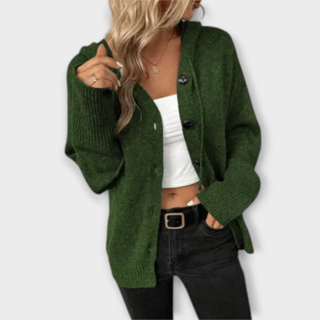 Brittan - Knitted sweater with buttons