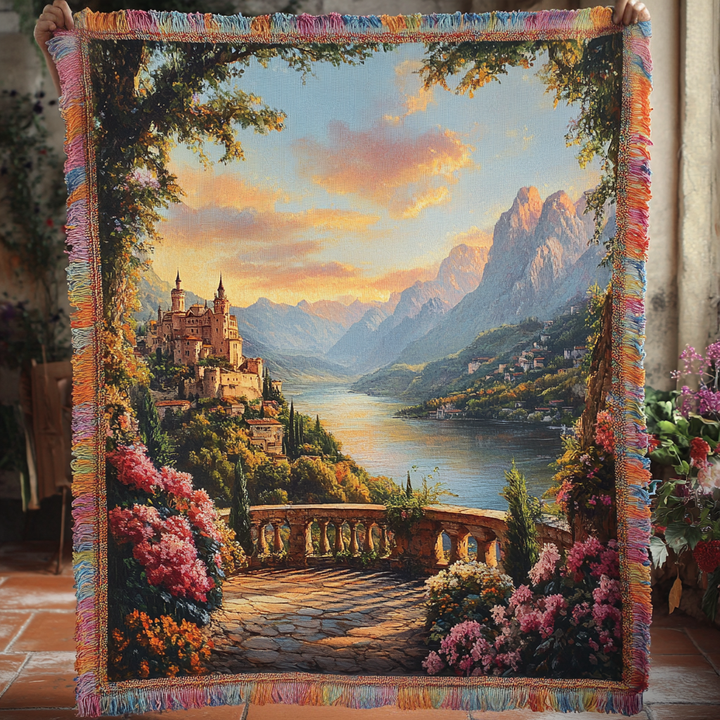 Valley of Dreams Woven Sofa Blanket