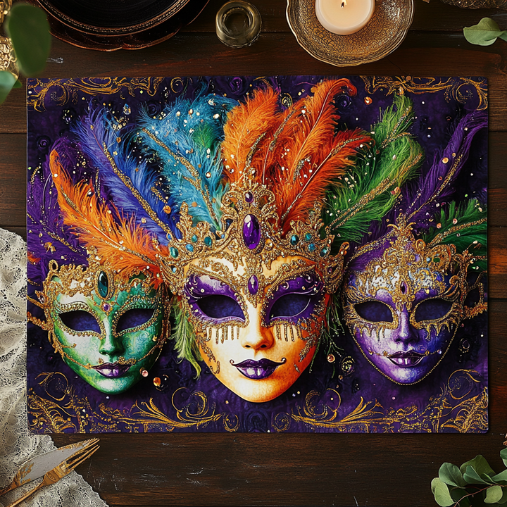Velvet Night Quilted Place Mat