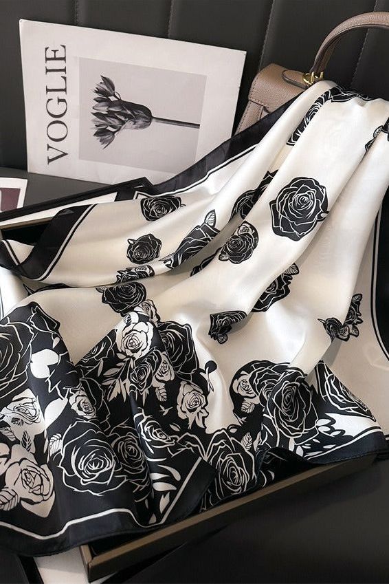 Viola - Elodie silk scarf