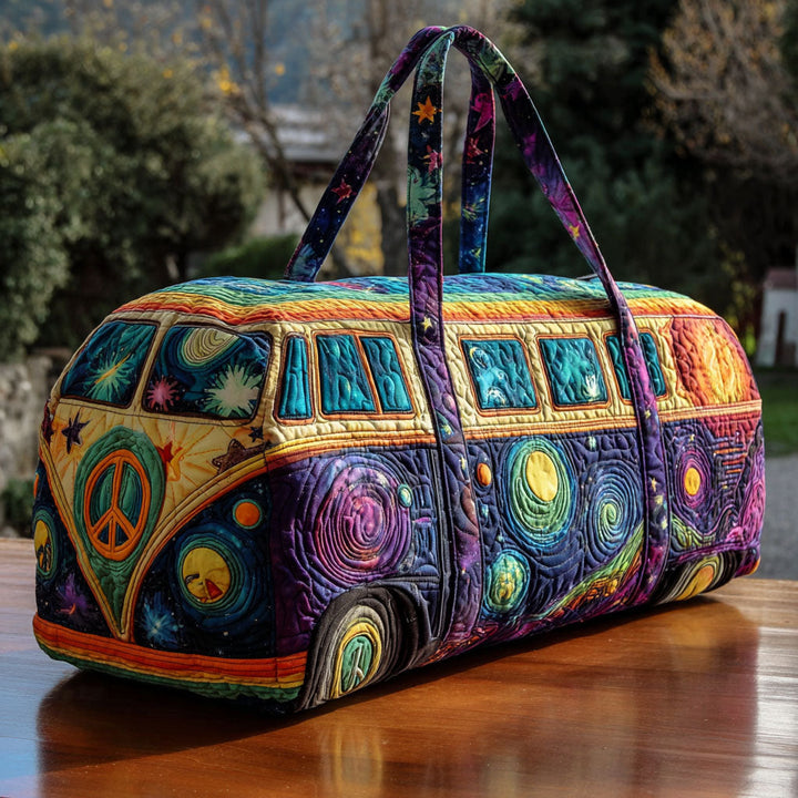 Wander Roads Quilted Duffle Bag