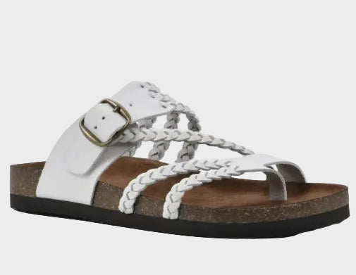 Aurora - Braided Anatomic Cork Sandals