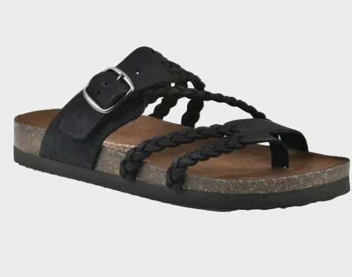 Aurora - Braided Anatomic Cork Sandals