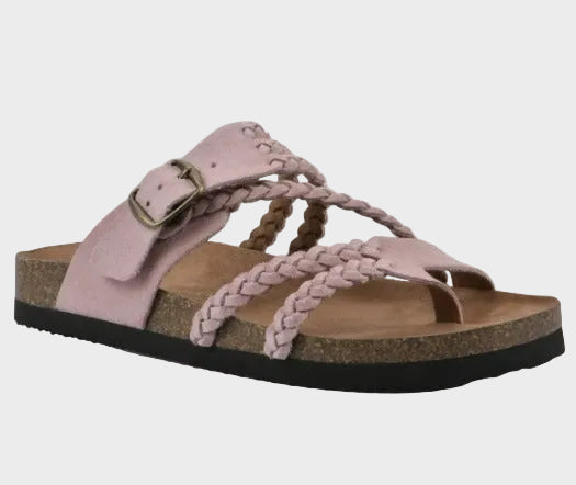 Aurora - Braided Anatomic Cork Sandals