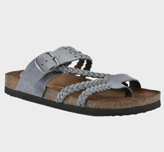Aurora - Braided Anatomic Cork Sandals