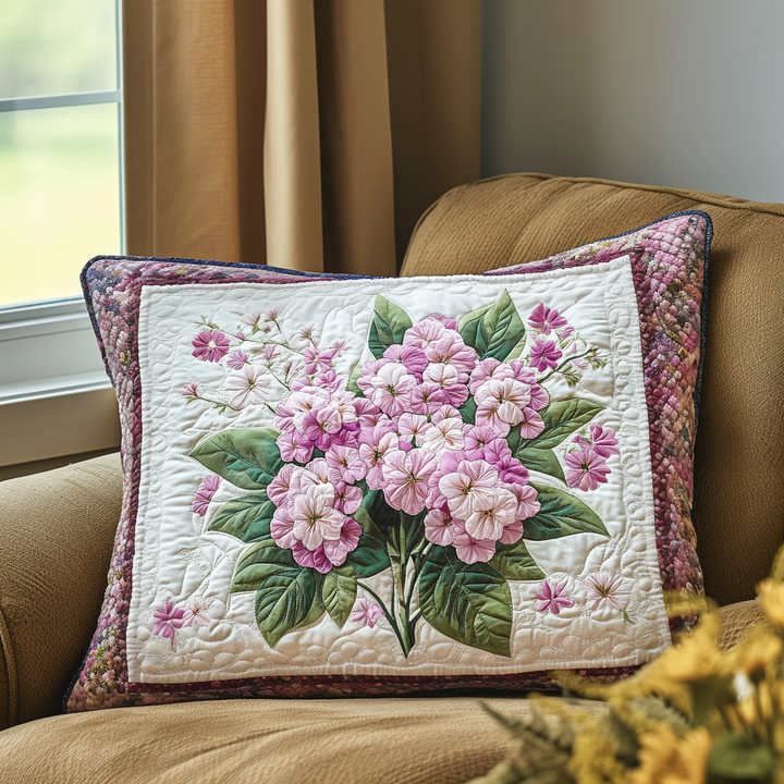 Wild Blossom Quilted Bedding Pillow Case