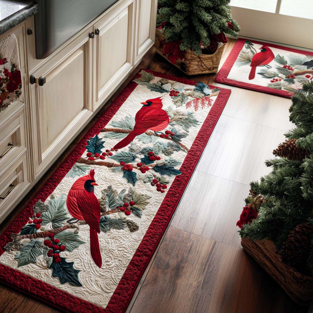 Xmas Kitchen Area Rug